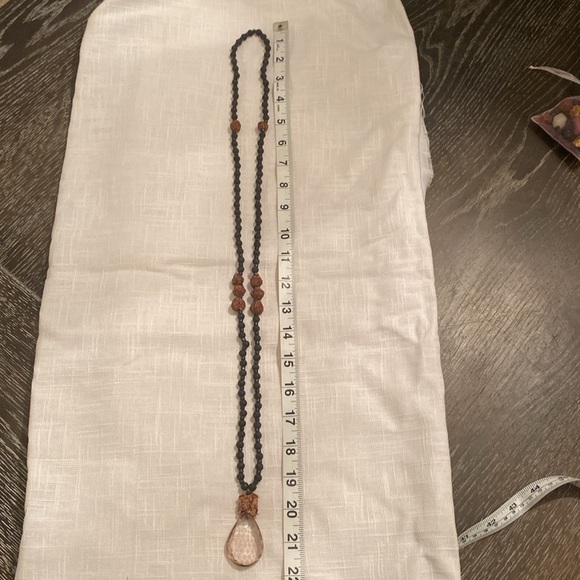 Handmade Meditation Necklace, Dried flower beads also made by me 🫶 - Picture 5 of 6